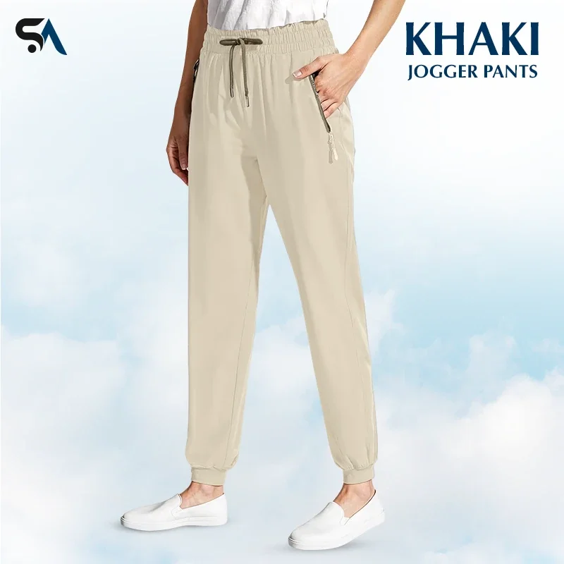 Owearfit - Women's Ultra Stretch Ice Silk Comfort Casual Pants
