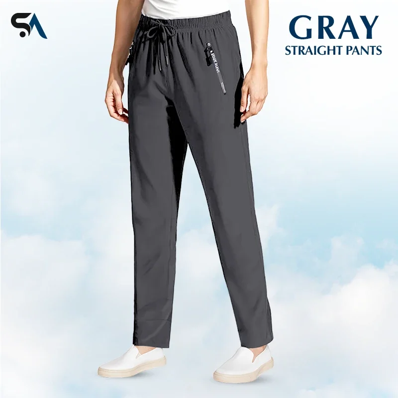 Owearfit - Women's Ultra Stretch Ice Silk Comfort Casual Pants