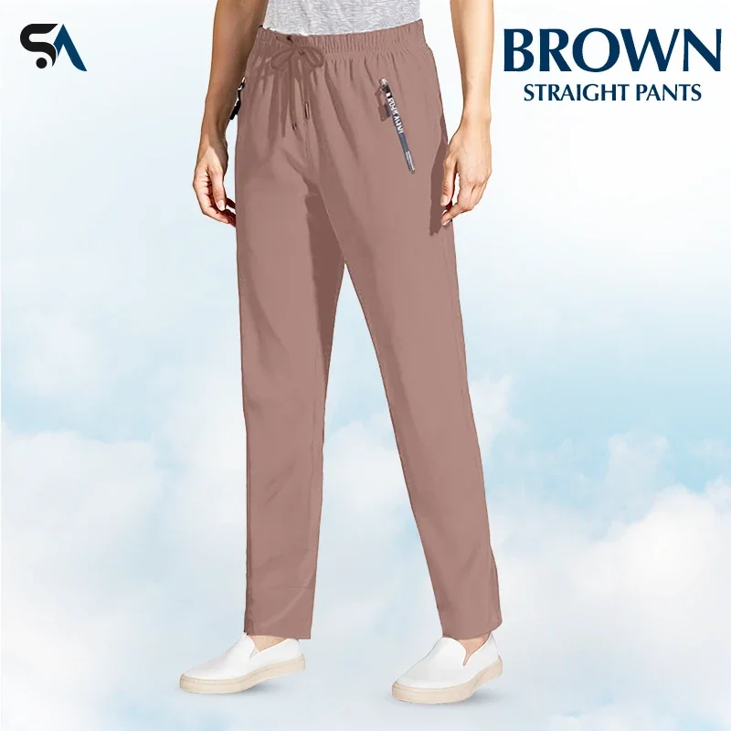 Owearfit - Women's Ultra Stretch Ice Silk Comfort Casual Pants